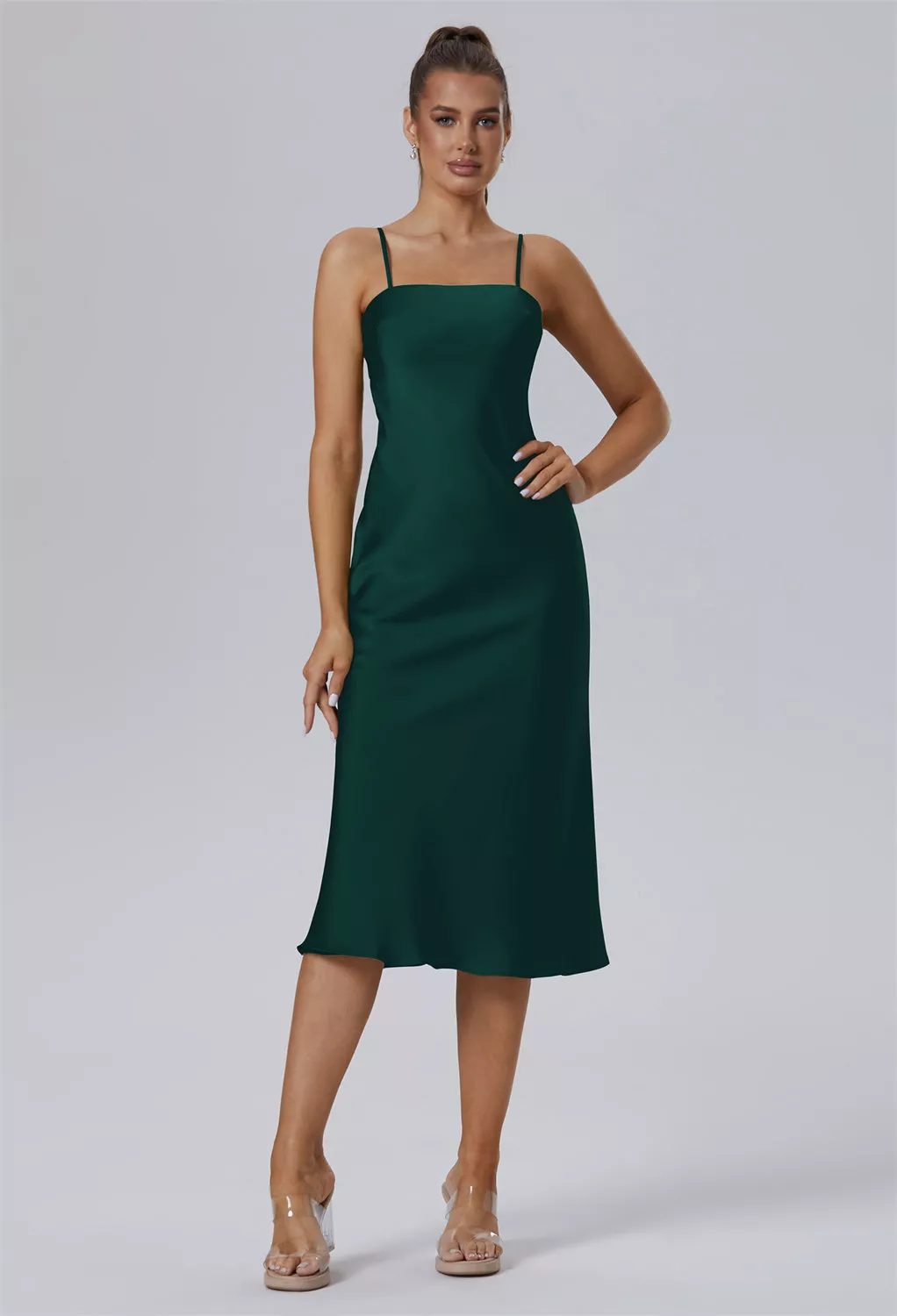 AW Gonamore Hunter Green  Spring Wedding Guest Dresses